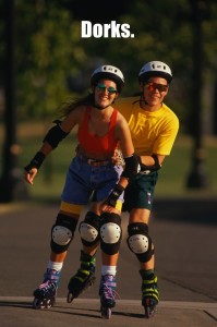 rollerblading