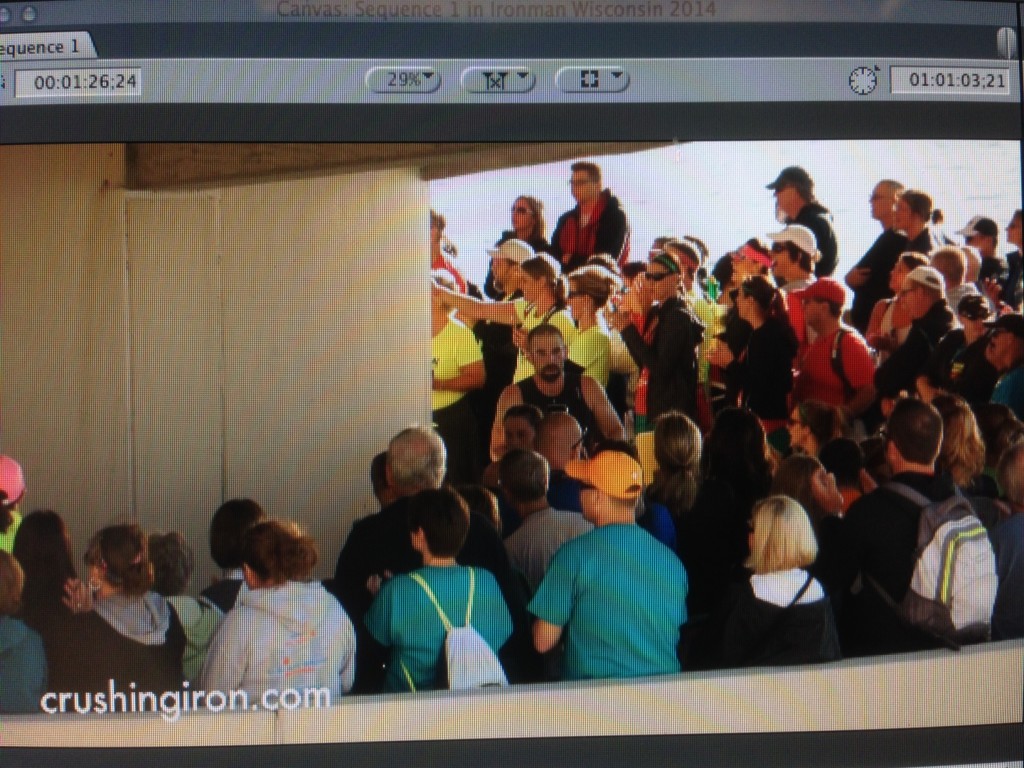 Ironman Wisconsin Swim Start