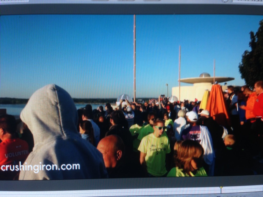 Ironman Wisconsin Swim Start