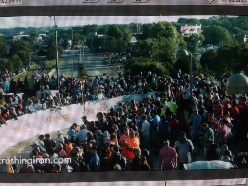 Ironman Wisconsin Swim Start