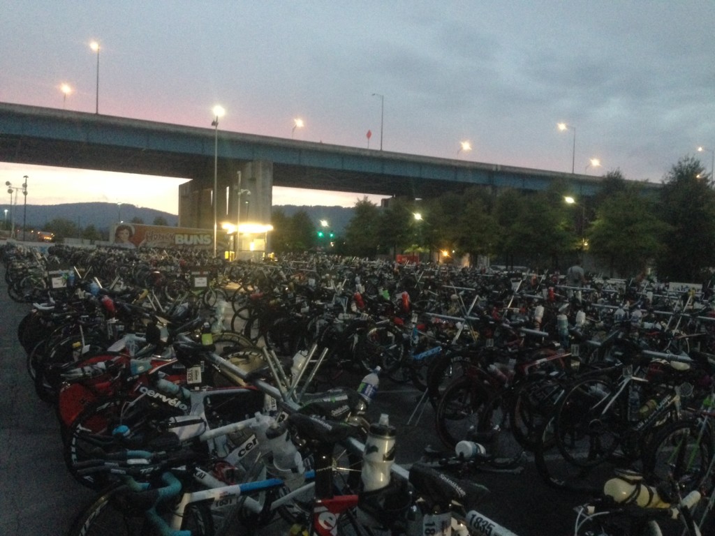 Ironman Chattanooga Bike Transition