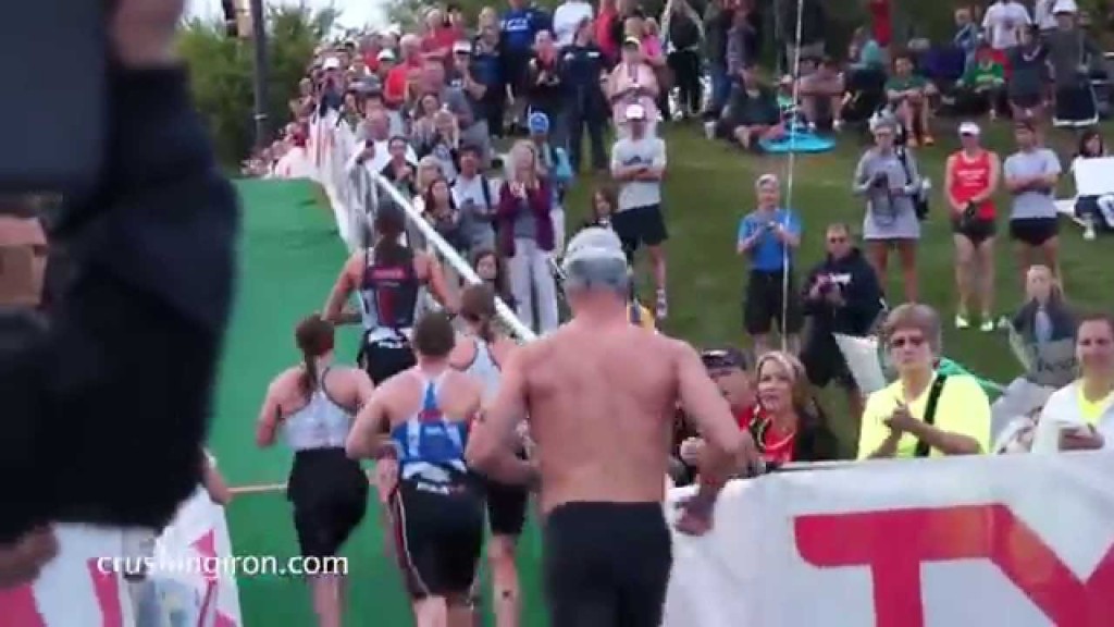 VIDEO: Ironman Chattanooga First Woman Out of Water