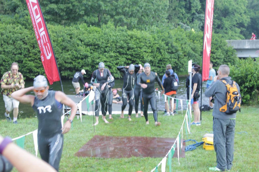 Lake Logan Swim Exit